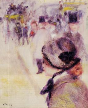 Pierre Auguste Renoir : Place Clichy